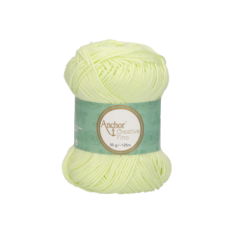 Novelo de Linha Creativa Fino nº 4, cor 3206 verde Novelo de Linha Creativa Fino nº 4, cor 3206 verde